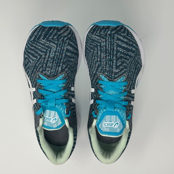 ASICS Women’s Roadblast Running Shoes – Aquarium/White – Size 9.5 - Picture 3 of 11